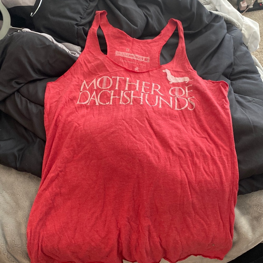 Dachshund tank top